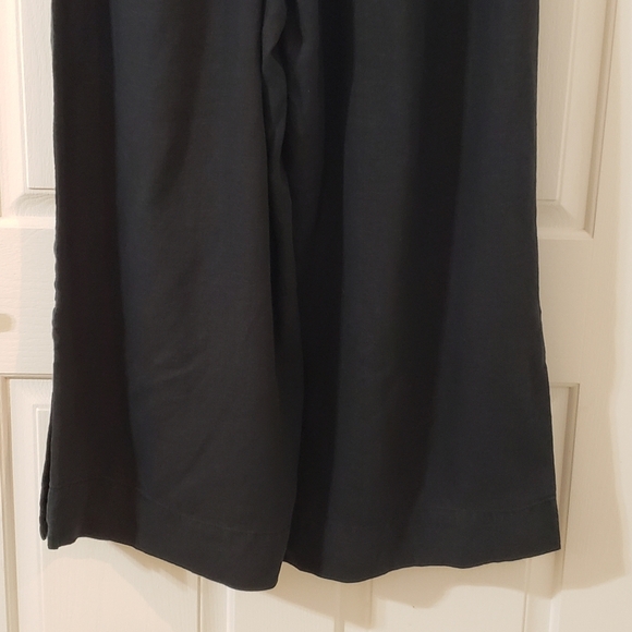 Athleta Size 8 Black Wide-Leg Pants - Picture 5 of 12
